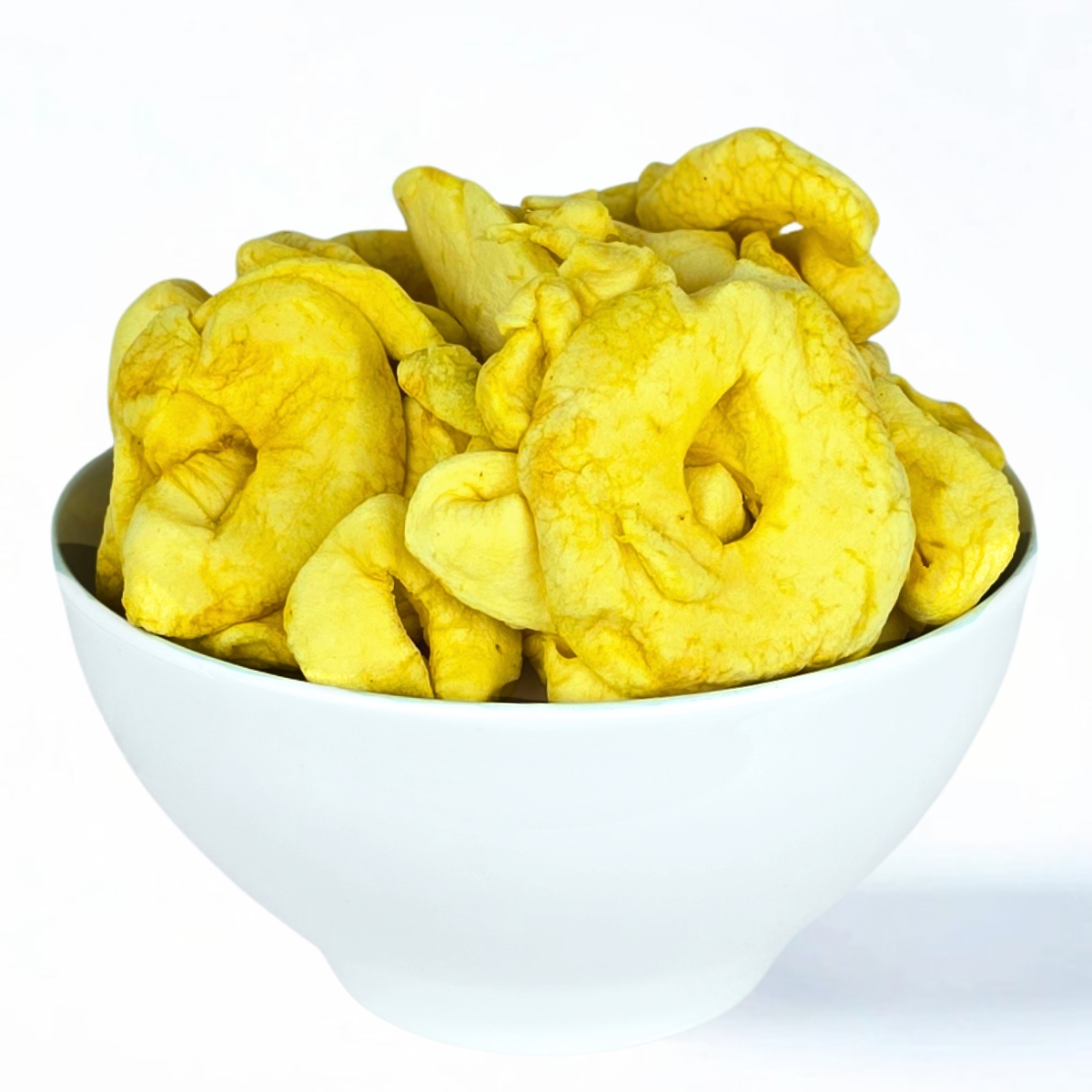 How long do dried apple rings last?