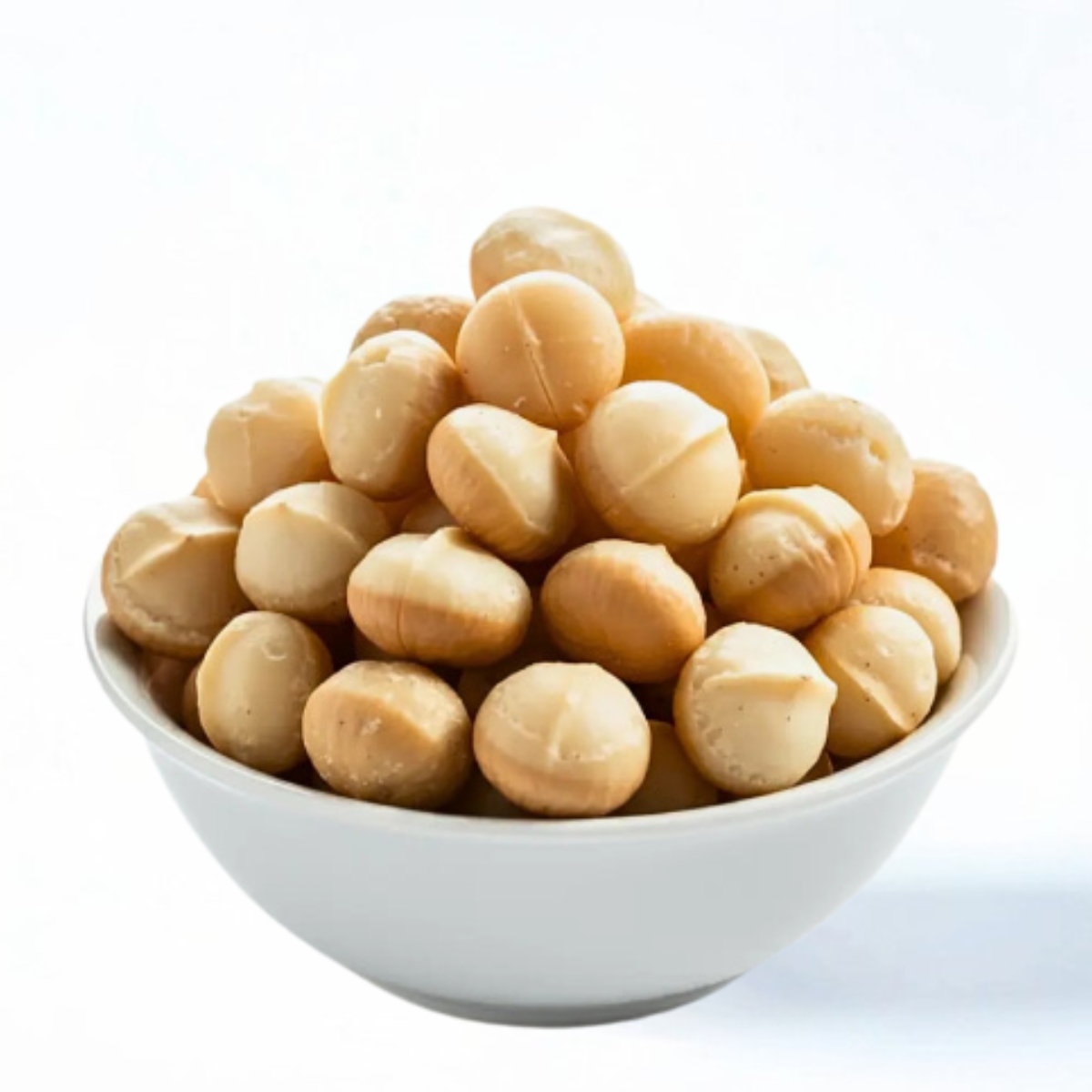 How should macadamia nuts be stored to maintain freshness?